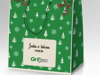Christmas gift bag design bag bag design bag design ideas christmas creative design design ideas logo logo design logos design logos idea logos ideas simple design