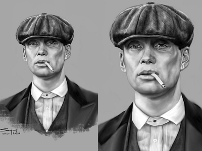 Thomas Shelby - Peaky Blinders digital art peaky blinders shelby thomas shelby tommy