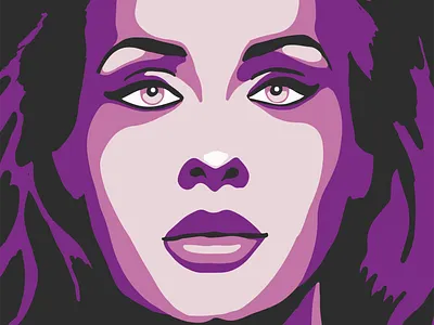 Adele adobe adobeillustrator art color creative drawing illustration illustrator portrait vector