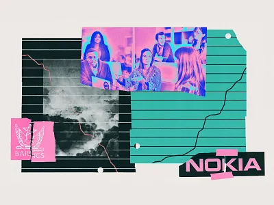 251 collage crisis editorial illustration illustration ted