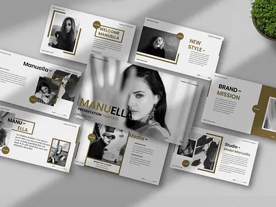 Manuella Presentation Template desgin google slides keynote keynote template powerpoint powerpoint design powerpoint template presentation design presentation template