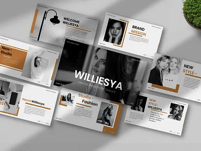 Willesya Presentation Template google slide template keynote template powerpoint template presentation template