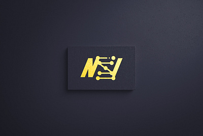 NSI app branding design logo vector
