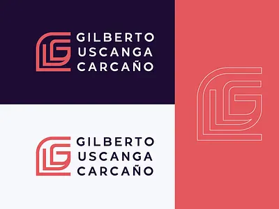 GUC branding design logotipo monograma political campaign political logo vector