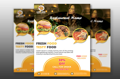 Restaurant Business Flyer Design branding brochure design catalogs flyer flyer design flyers food flyer food menu graphicdesign restaurant flyer restaurant logo