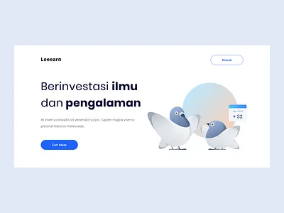 How to fly character class design education experience flat flatdesign illustration landingpage onboarding pigeon simple skill ui vector