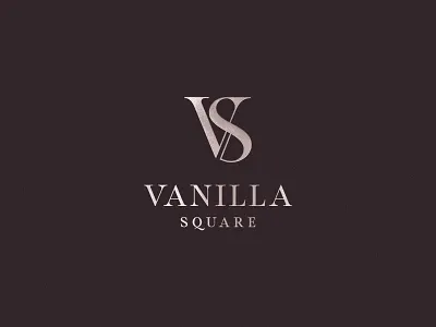 Vanilla Square beauty logo brand branding design identity logo logo design luxurious luxury luxury logo minimalism simple