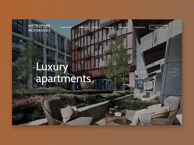 Apartment Website Design