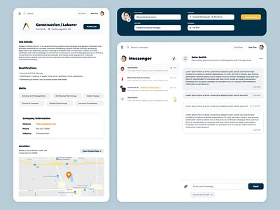 Digital Contractor Platform company contractor contractors digital platform employee jobs jobsite linkedin messenger messenger app search