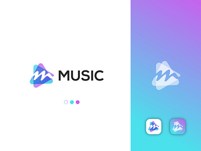 Music logo design brand identity branding branding design design flat icon logo logo design logo mark music music app
