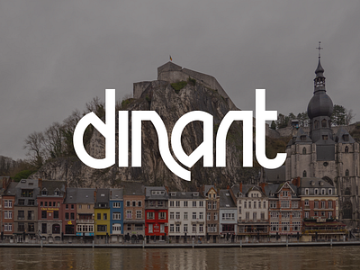 Dinant belgium bunny design dinant europe european lettering sam typography