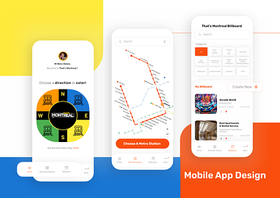 Minimal Metro Tourist Mobile App Redesign app colorful design design minimal mobile app design mobile ui redesign concept typography uiux ux