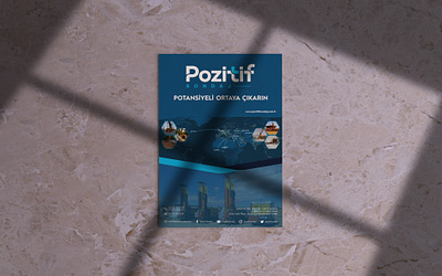 Pozitif Sondaj Magazine driling editing logo logo design logodesign magazine magazine design photo edit poster poster design