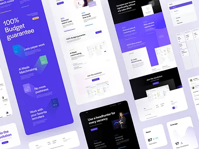 SaaS Landing Exploration cards clean exploration explorations georgia gradient landing landing page landing page ui landingpage minimal purple sandro tavartkiladze tbilisi ui ux ux ui whitespace