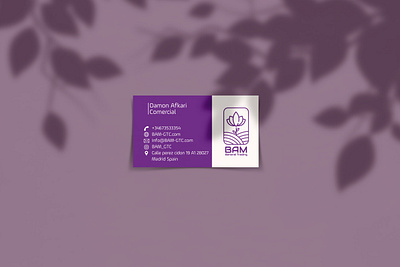 BAM General Trading Company Identity Design Project ebrahim ashouri ebrahimashuri design logo design saffron spanish visit card visiting card design ابراهیم عاشوری ابراهیم عاشوری طراح