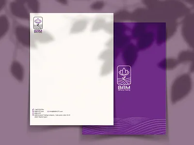 BAM General Trading Company Identity Design Project branding design ebrahim ashouri ebrahimashuri design identity identity design logo saffron spanish ابراهیم عاشوری ابراهیم عاشوری طراح