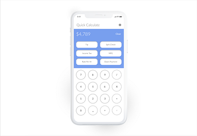 Calculator calculator design ui