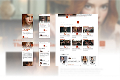 Detail of a content platform II app ui ux web