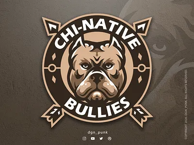 Bully logo art artist artwork brand brand identity branding character characterdesign dog logo dogs game art gaming icon illustration logo logos mascot sport ui vector