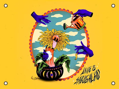 LAVE O SABUGALHO - Illustration awareness brushes campaign colorful hand illustration illustrator patterns photoshop smiley face texture