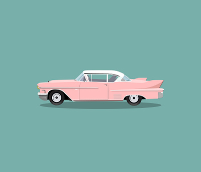 Cadillac cadillac car illustration