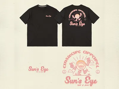 Answare sun eye apparel apparel logo branding clothing design vintage vintage badge vintage design vintage font vintage logo