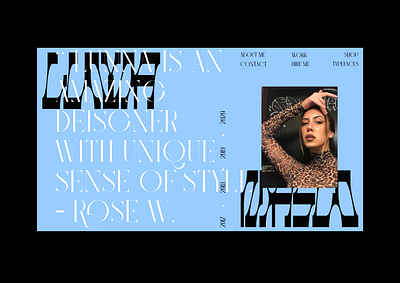 LUNNAMASLO.ME minimal minimalism webdesign website website design