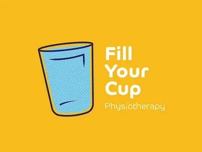 Fill Your Cup branding framesbyams logo design vibrant