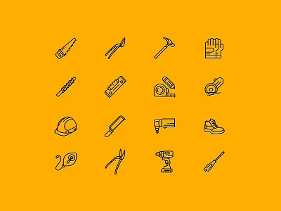 worker icons icon set icons outline roof simple ui ux vector work worker