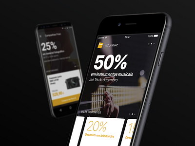 Fnac loyalty card android app ios loyalty app loyalty card ui ux