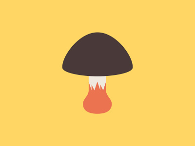 Mushroom flat flaticons food foodicons icons illustration mushroom mushrooms