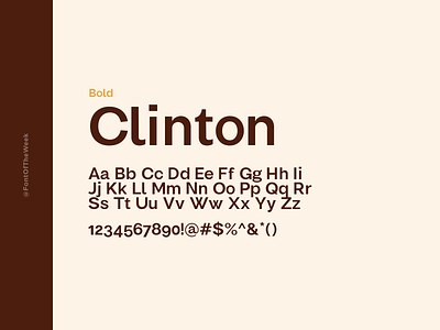 Clinton app design design design inspiration font font inspiration font of the week fotw free fonts free typeface google fonts graphic design interface type inspiration typeface typography ui user experience user interface ux web design