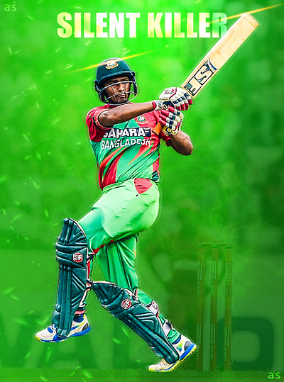 Mahmudullah Riyad Wallpaper branding cricket design