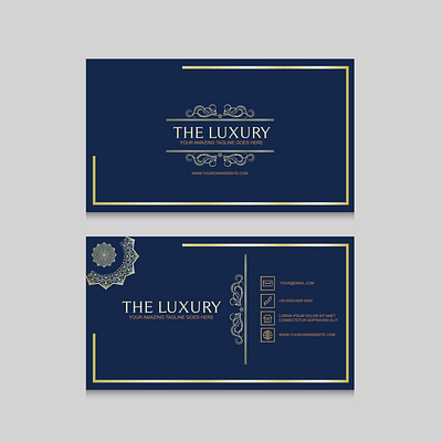 Business Card branding design illustration logo vector
