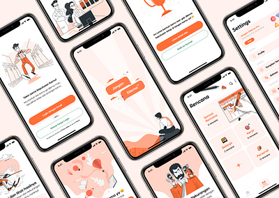 Jangan Dilema - Decision Making App activity app daily planner decision design figma graphic design indonesia onboarding planner productivity todo app todolist ui ux ui design ux