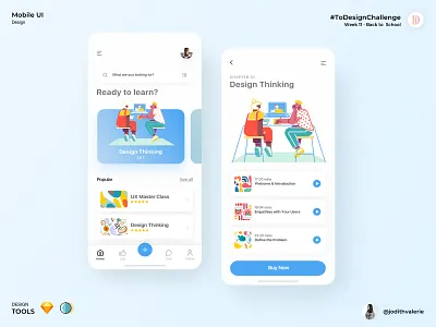 Educational app for Design Courses app apps challenge courses design designthinking education educational educationapp learning app mobileapp ui uidesign uidesignchallenge uiux uiuxdesign uiuxdesigner uxdesign
