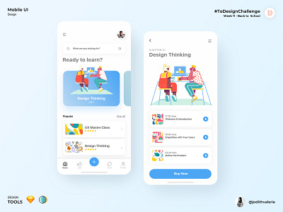 Educational app for Design Courses app apps challenge courses design designthinking education educational educationapp learning app mobileapp ui uidesign uidesignchallenge uiux uiuxdesign uiuxdesigner uxdesign