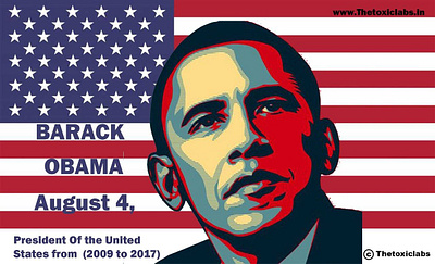 Barack Obama design graphicdesign illustration photoshop poster design socialmedia ui ux vector