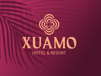 Xuamo luxury hotel and resort logo branding minimalist logo hotel logo design illustration logos luxury hotel logo luxury hotel logo design modern logo 2020 redesign resort logo design resort project responsive