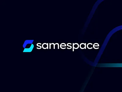 Samespace | Logo design 2d ai artificial intelligence brand identity branding branding and identity identity branding logo design logo design branding logodesign s letter s letter logo