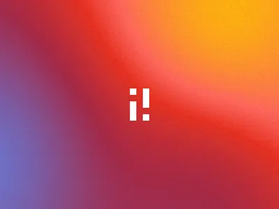 Personal logo animation - ignis - i! animation branding design dynamic logo fire gradient heat i! icon identity ignis letter i logo loop personal branding simple tempered steel typography vector