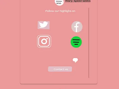 Simple Contact Card brand identity illustration ui ux