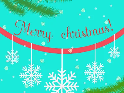 marry cristmas blue background holiday card merry christmas new year card snow snowflakes winter