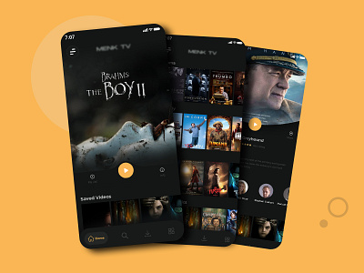 Netflix app Redesign app category detail play player typography ui ux video