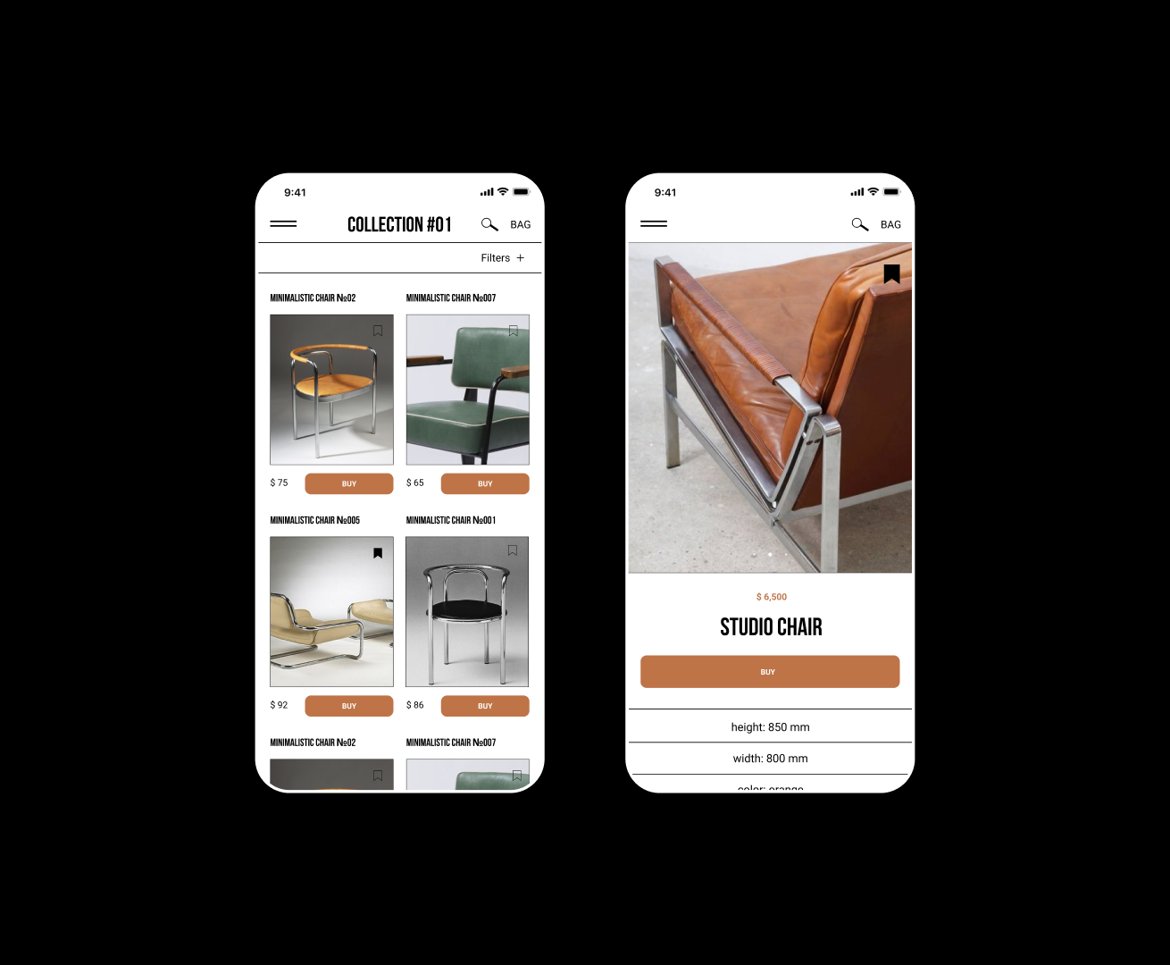 Mobile version of a website/2 app design figma sketch ui ux web website