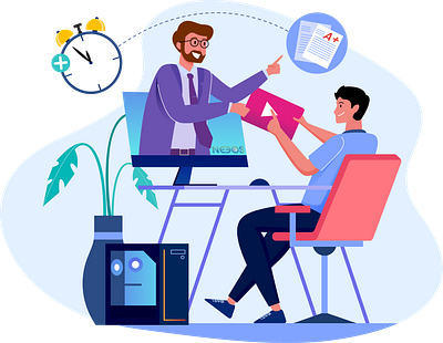 Never miss a class again character concept art flat flat design flat icon flat illustration flat illustrations flat illustrator flatdesign flatillustration illustraion illustration art illustrator vector vector art vector illustration vectorart vectors