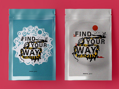 packaging design illustration