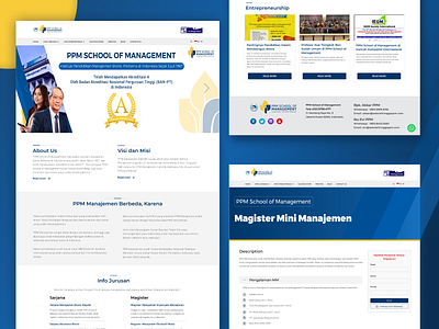 School Of Management - University Website branding campus companyprofile figma illustration logo management uidesigns uiux uiuxdesign university uxresearch webdesign