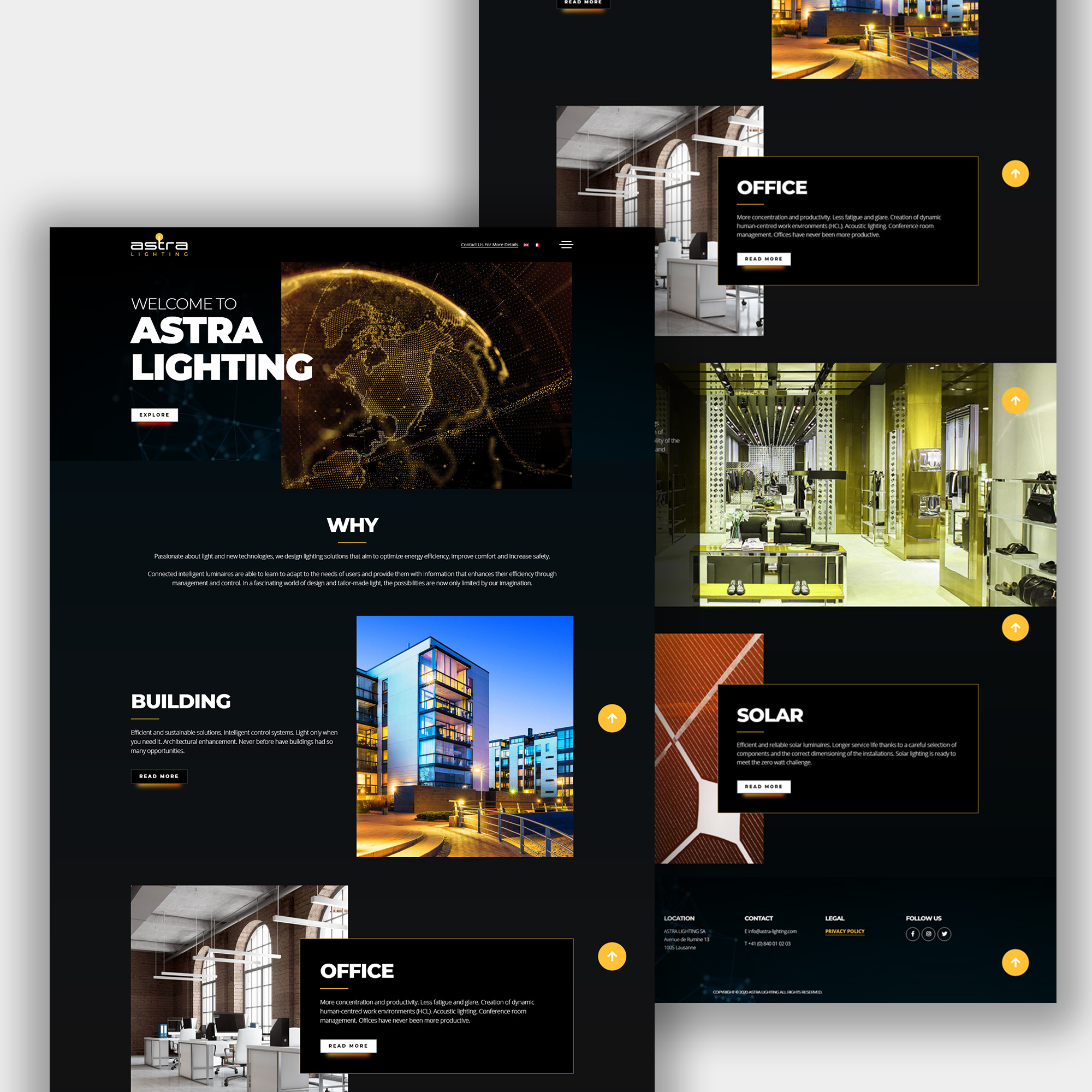 Example of Word Press Site Redesign