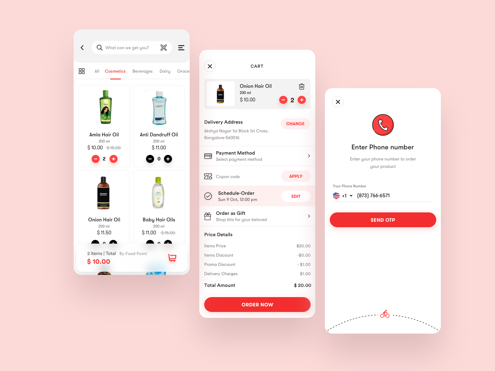 Example of Full Package Of Mobile App Desing